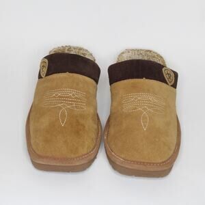 Ariat Silversmith Square Toe Slip On Slipper Men’s Size 9 Comfort 2842-200